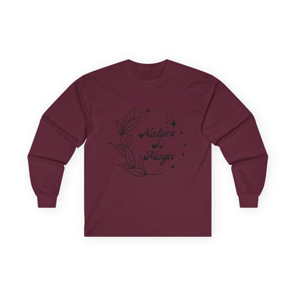 Nature is Magic // Unisex Ultra Cotton Long Sleeve Tee - Embrace Nature's Beauty