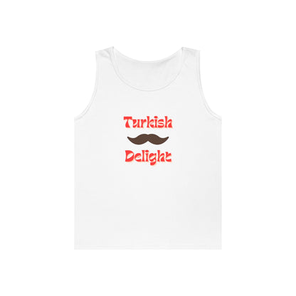 Turkish Delight // Unisex Heavy Cotton Tank Top - Fun & Cozy Summer Apparel