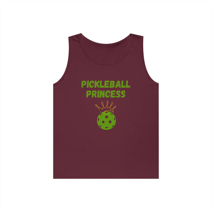 Pickleball Princess // Unisex Heavy Cotton Tank Top