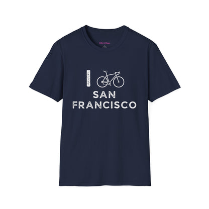 I (Road) Bike San Francisco // Unisex Softstyle T-Shirt