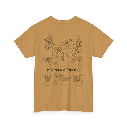 polyPLANTorous // Unisex Heavy Cotton Tee - Perfect for Everyday Comfort