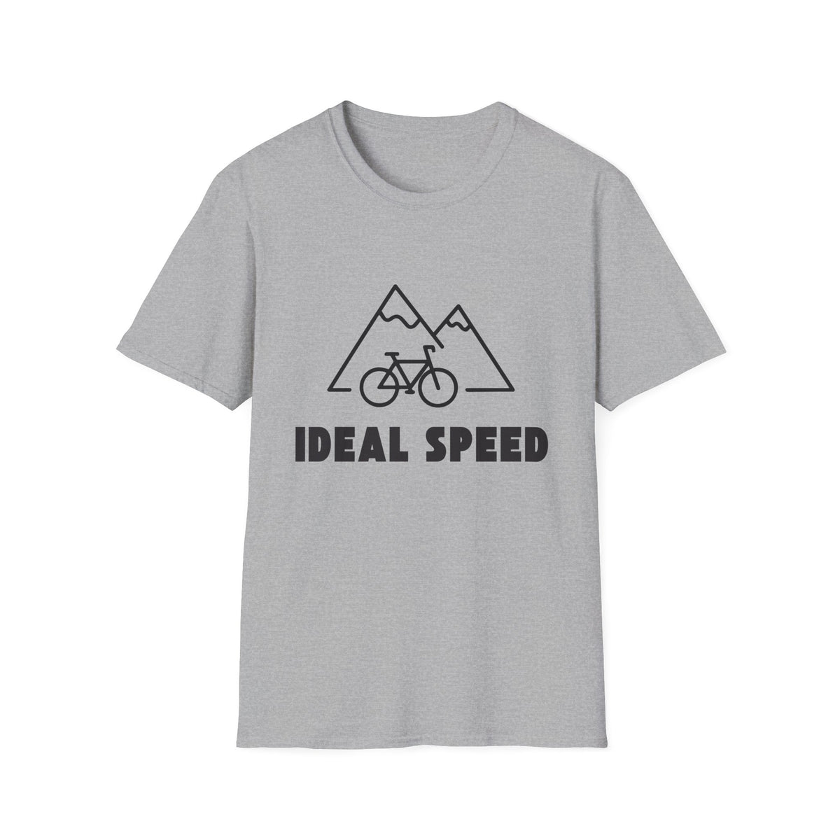 Ideal Speed (Mountain Bike) // Unisex Softstyle T-Shirt