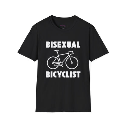Bisexual (Road) Bicyclist  // Unisex Softstyle T-Shirt