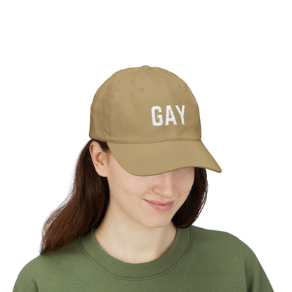 Gay // Classic Dad Cap
