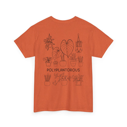 polyPLANTorous // Unisex Heavy Cotton Tee - Perfect for Everyday Comfort