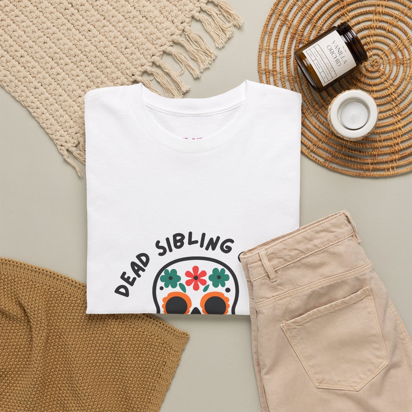 Dead Sibling Club Skull // Short Sleeve Tee