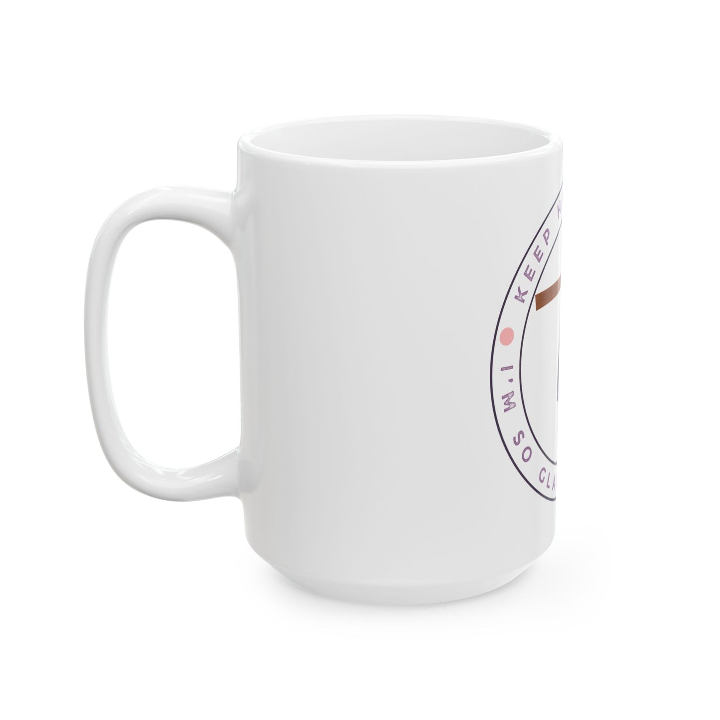 Keep Hanging On Bat // Ceramic Mug, (11oz, 15oz)
