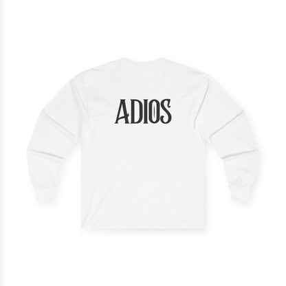 Howdy & Adios // Unisex Long Sleeve Tee | Casual Cotton Top for Friends & Farewells