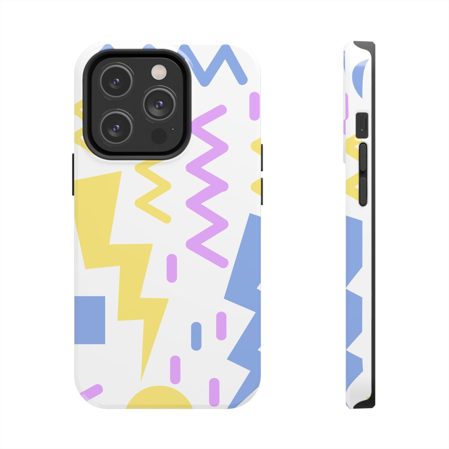 Zig Zag and Shapes // iPhone Case