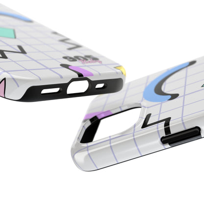 90s Baby Zig Zag and Shapes // iPhone Case