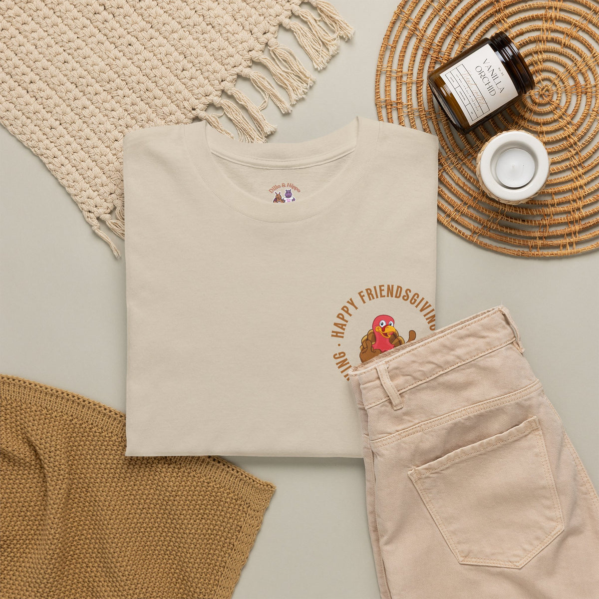 Happy Friendsgiving with My Favorite Turkeys // Unisex Jersey Short Sleeve Tee