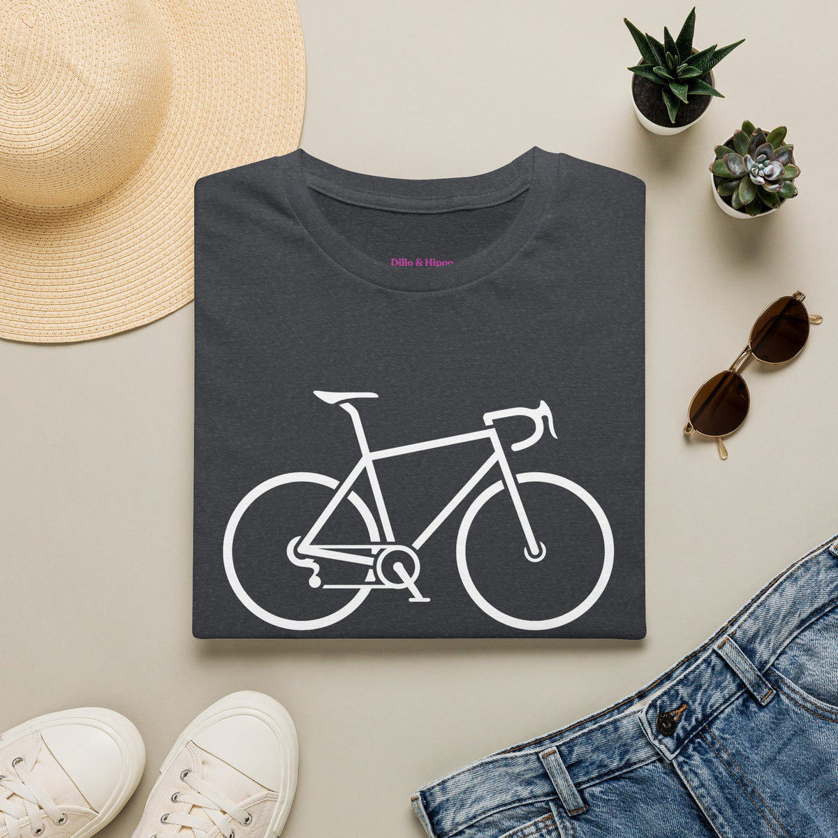 Busy (Road) Biking // Unisex Softstyle T-Shirt