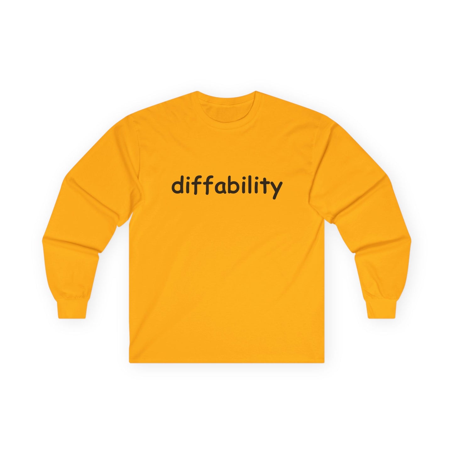 Diffability // Unisex Ultra Cotton Long Sleeve Tee
