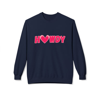 H<3Wdy // Unisex Midweight Softstyle Fleece Crewneck Sweatshirt