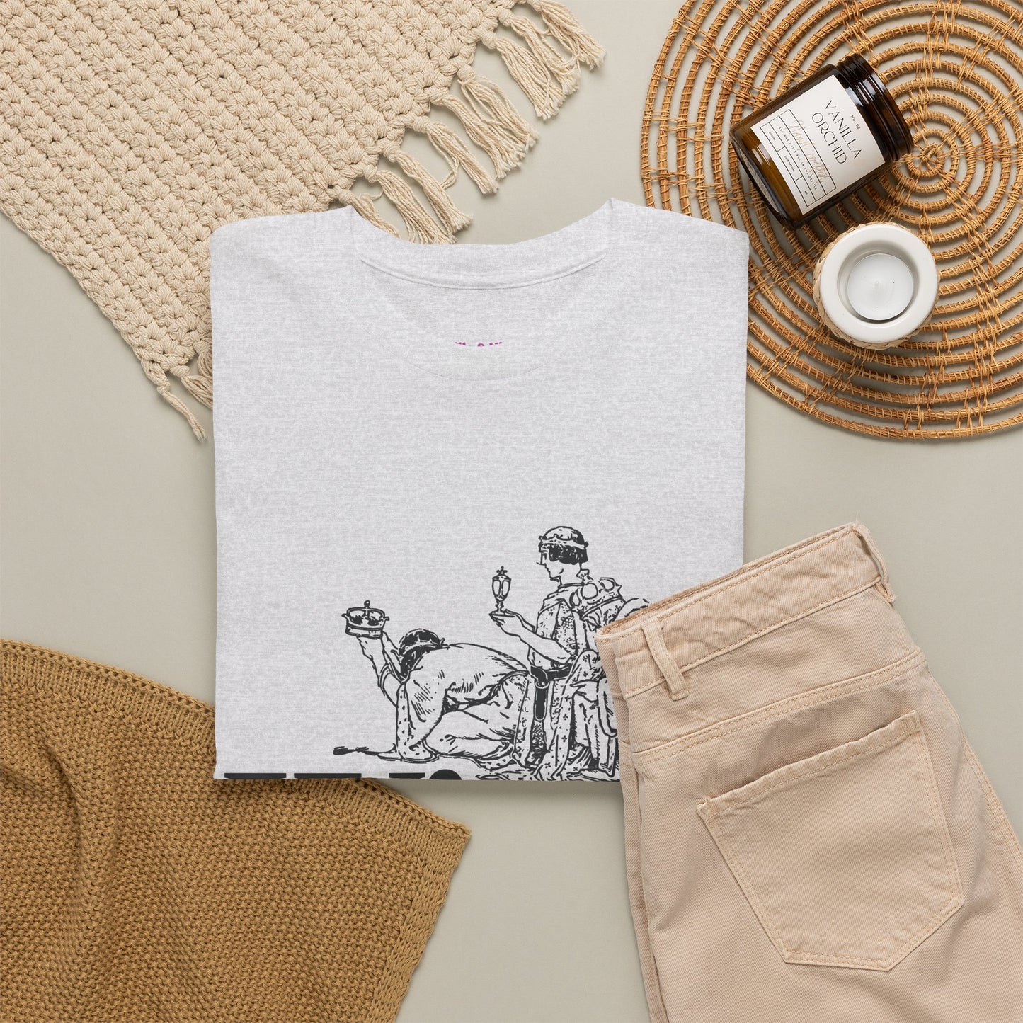 Wise Guys Unisex Heavy Cotton Tee - Stylish Graphic Tee for Casual Wear