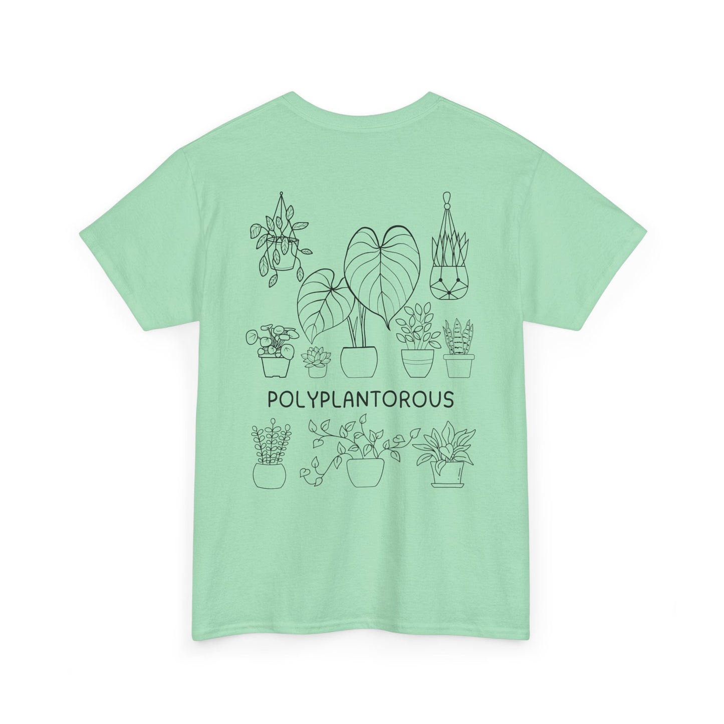 polyPLANTorous // Unisex Heavy Cotton Tee - Perfect for Everyday Comfort