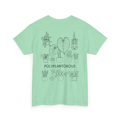 polyPLANTorous // Unisex Heavy Cotton Tee - Perfect for Everyday Comfort