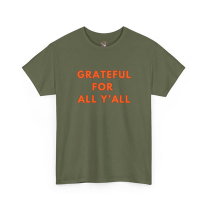 Grateful for All Y'all // Unisex Jersey Short Sleeve Tee