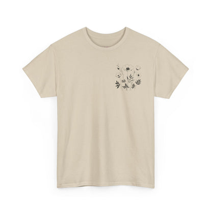 We're Rooting For You - Flowers // Unisex Heavy Cotton Tee - Perfect for Everyday Comfort