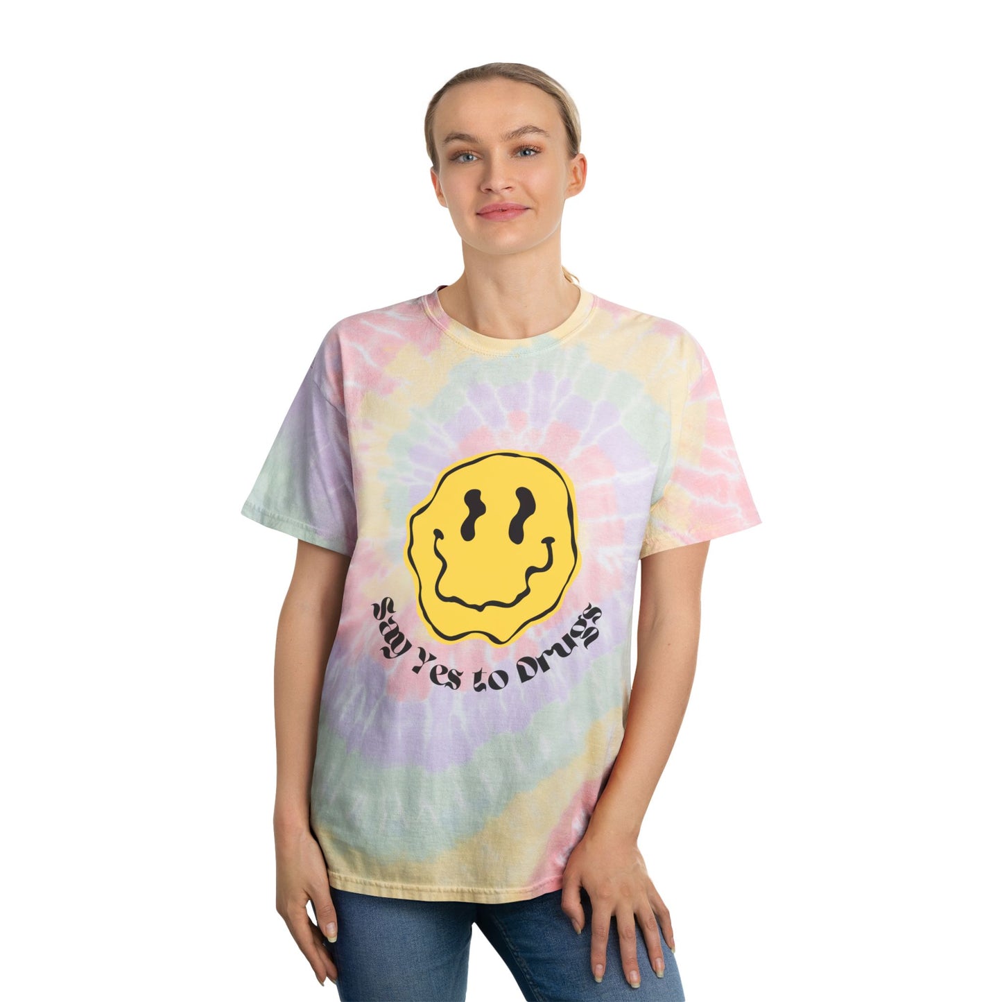 Say Yes to Drugs /// Tie-Dye Tee, Spiral
