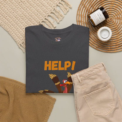 Help! I Married into a Turkey Trot Family // Unisex Jersey Short Sleeve Tee