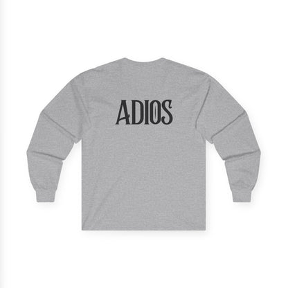 Howdy & Adios // Unisex Long Sleeve Tee | Casual Cotton Top for Friends & Farewells