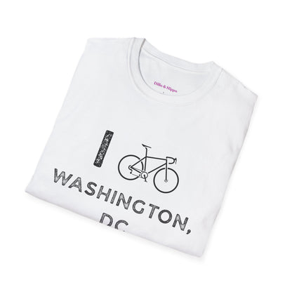 I (Road) Bike Washington, DC // Unisex Softstyle T-Shirt