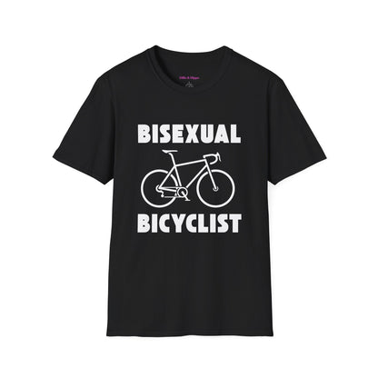 Bisexual (Road) Bicyclist  // Unisex Softstyle T-Shirt