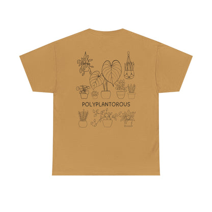 polyPLANTorous // Unisex Heavy Cotton Tee - Perfect for Everyday Comfort