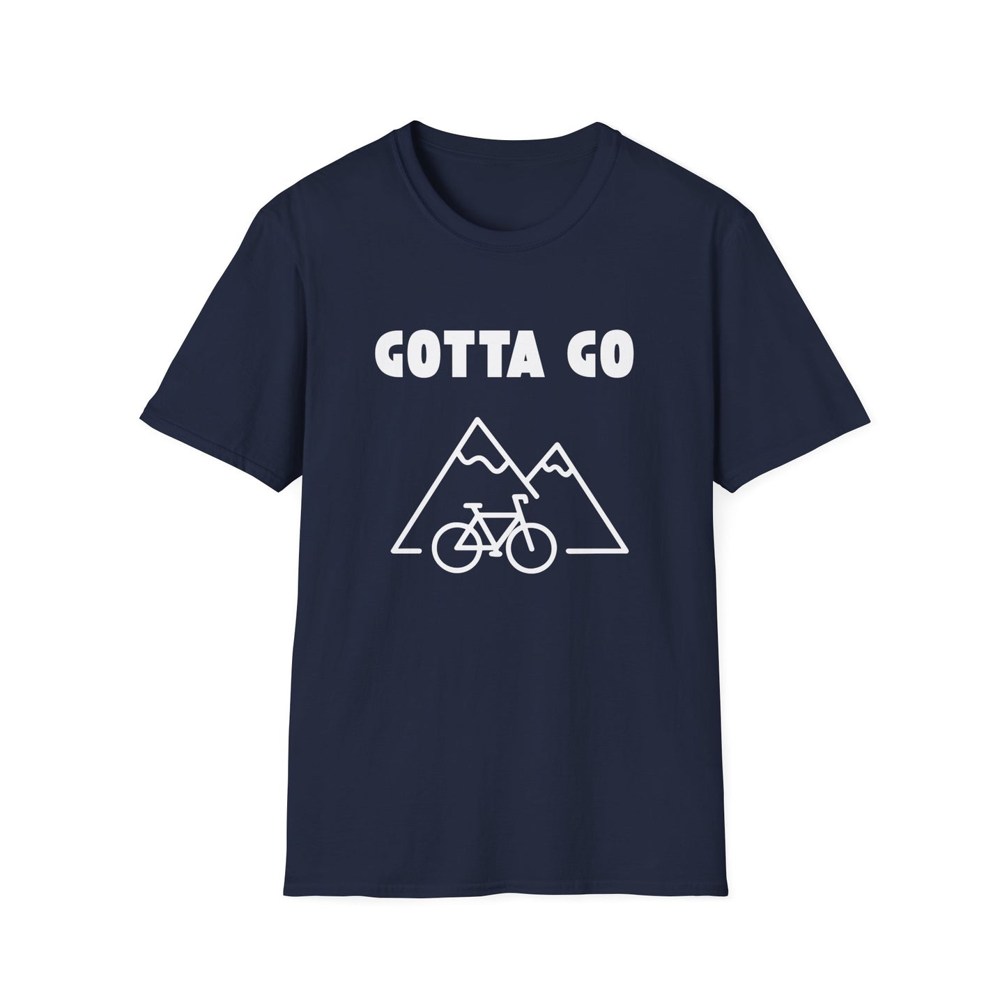 Gotta Go (Mountain) Biking // Unisex Softstyle T-Shirt