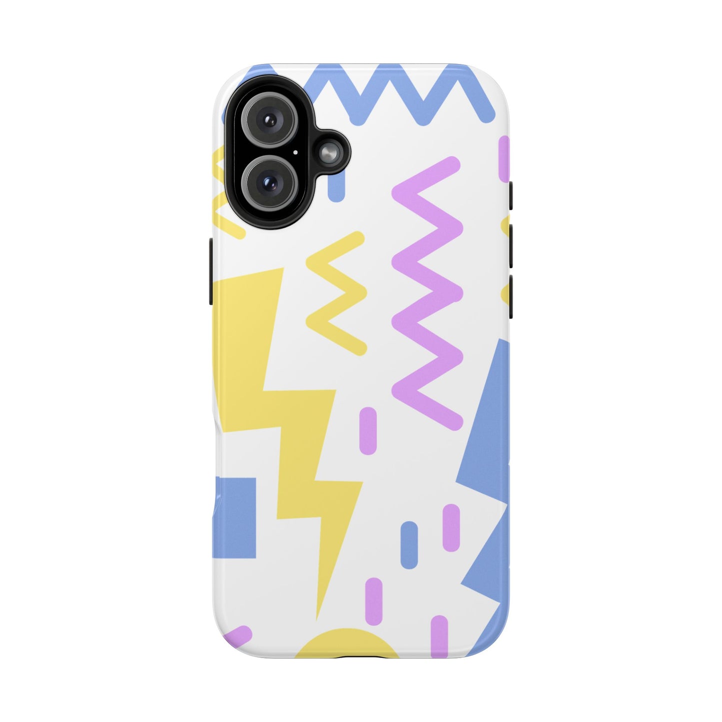 Zig Zag and Shapes // iPhone Case