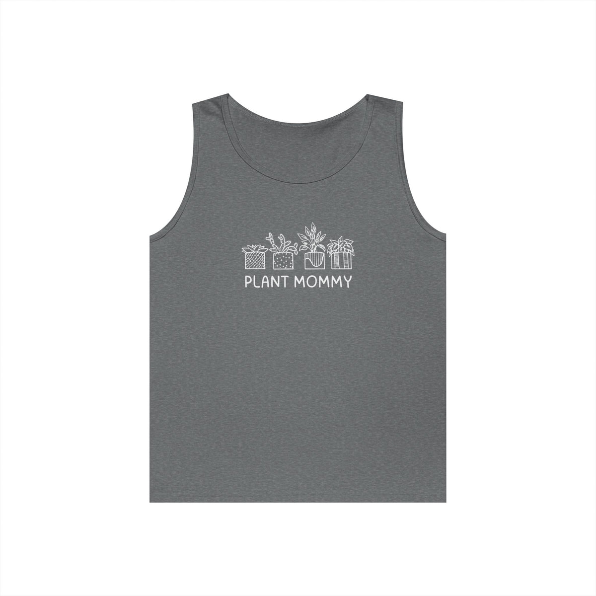 Plant Mommy // Unisex Heavy Cotton Tank Top - Perfect Gift for Plant Lovers
