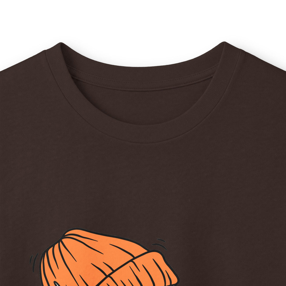 'Ready for Mayhem' Skull Coffee Tee — Casual Graphic Long Sleeve T-Shirt