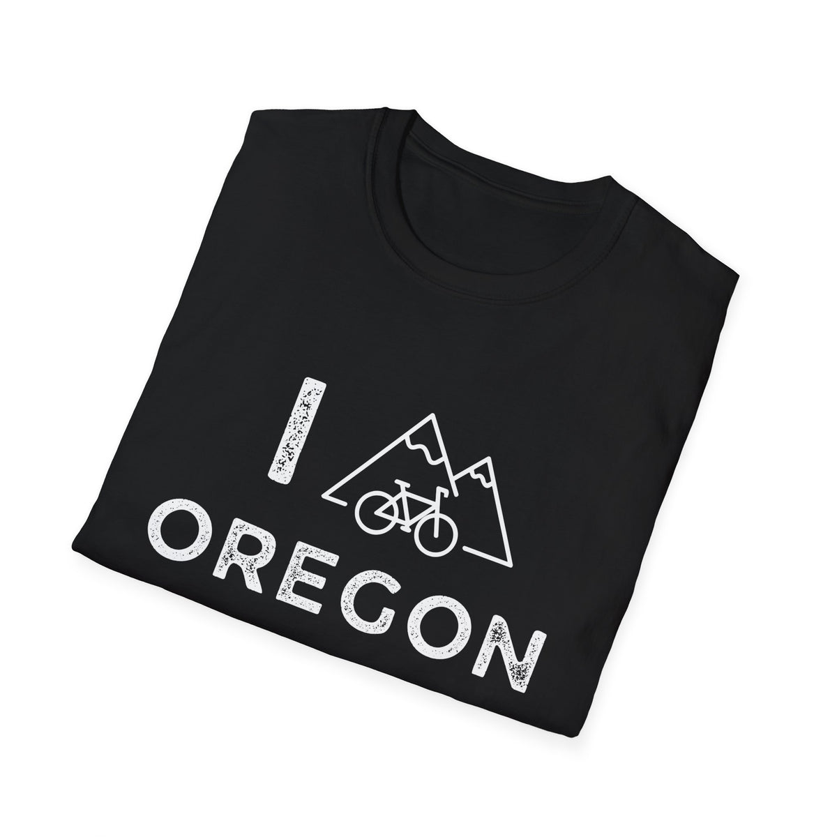 I (Mountain) Bike Oregon // Unisex Softstyle T-Shirt