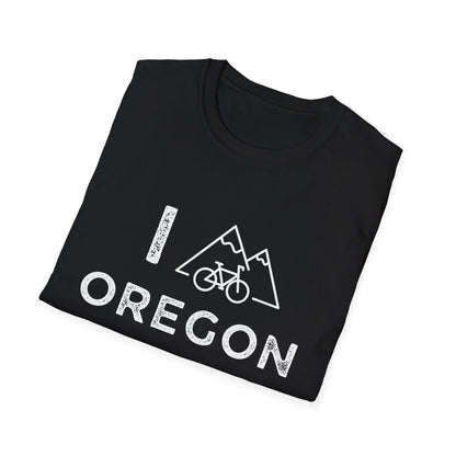 I (Mountain) Bike Oregon // Unisex Softstyle T-Shirt