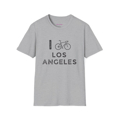I (Road) Bike Los Angeles // Unisex Softstyle T-Shirt