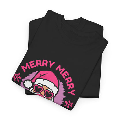 Merry Merry Girly Pops Christmas Tee