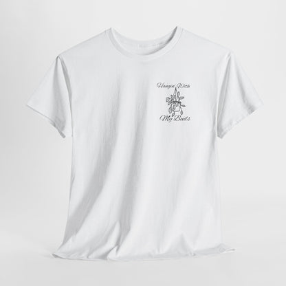 Hangin' With My Buds // Unisex Heavy Cotton Tee - Perfect for Everyday Comfort