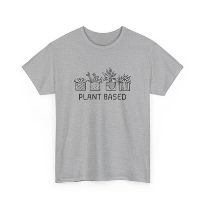 Plant Based // Unisex Heavy Cotton Tee - Perfect for Everyday Comfort
