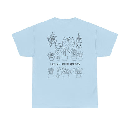 polyPLANTorous // Unisex Heavy Cotton Tee - Perfect for Everyday Comfort