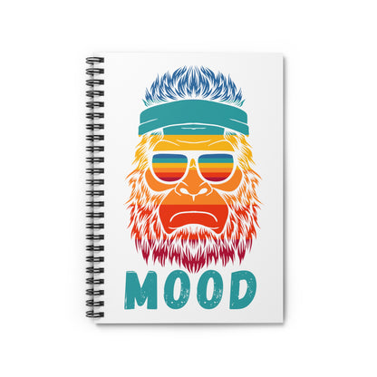 Bigfoot Mood // Spiral Notebook - Ruled Line