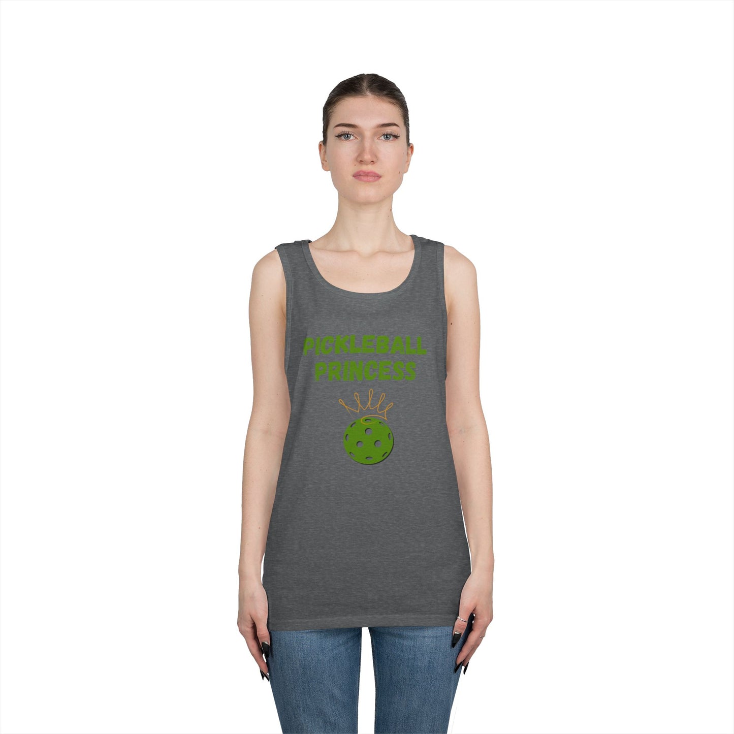 Pickleball Princess // Unisex Heavy Cotton Tank Top