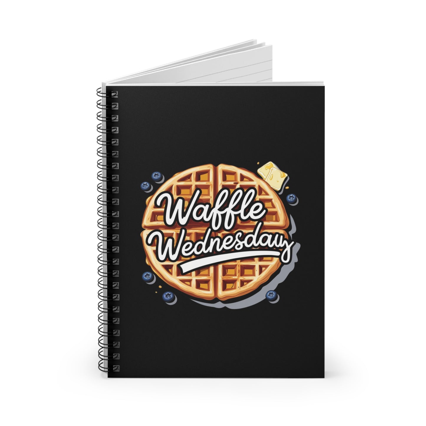 Waffle Wednesday // Spiral Notebook - Ruled Line