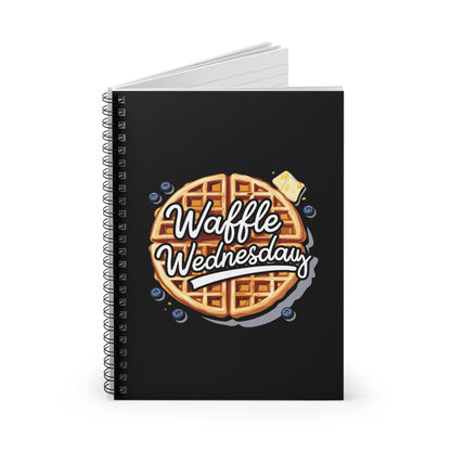 Waffle Wednesday // Spiral Notebook - Ruled Line