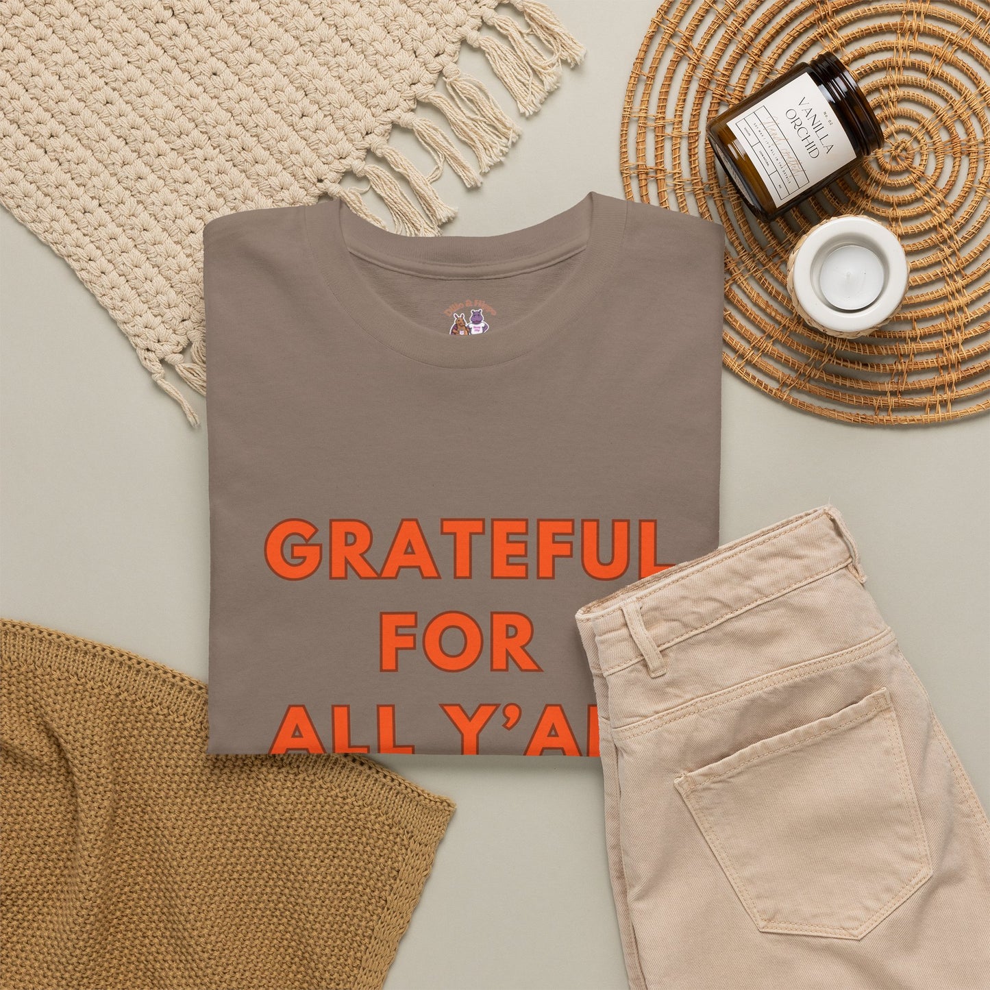 Grateful for All Y'all // Unisex Jersey Short Sleeve Tee