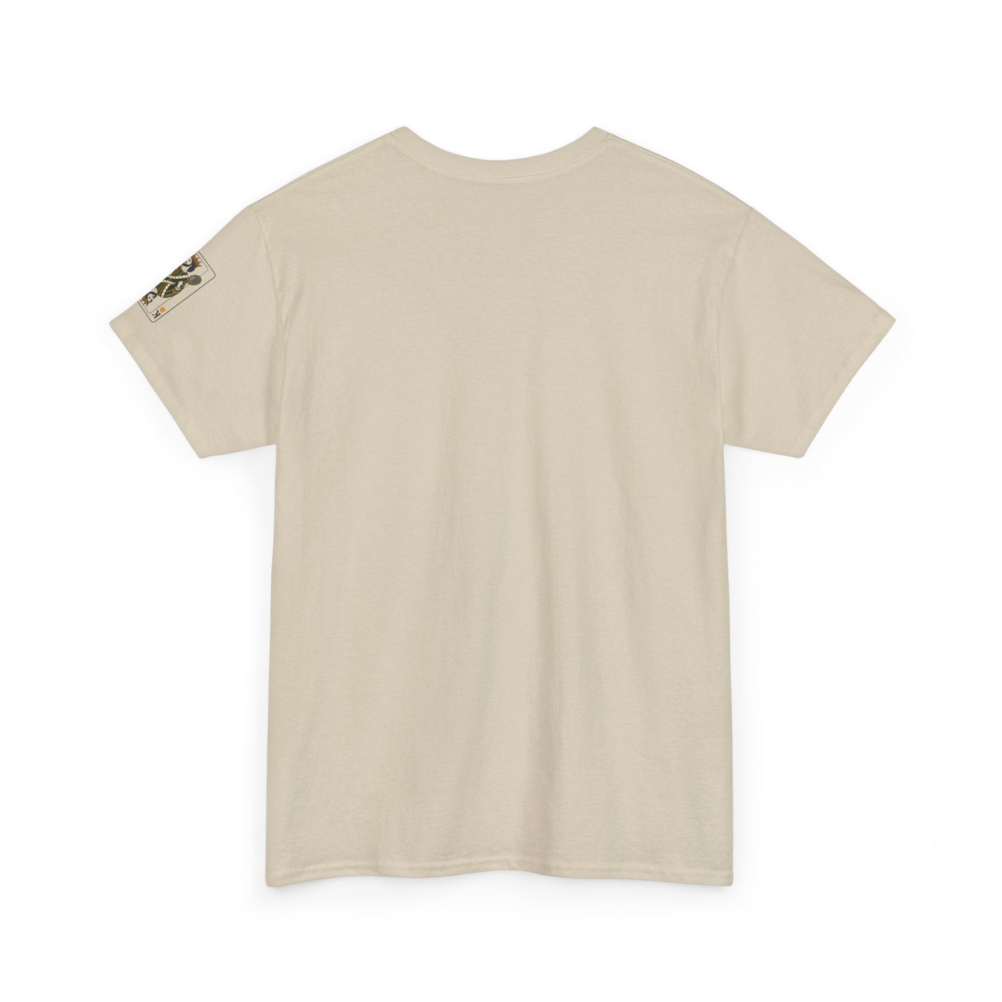 Tennis - King of the Court Card Tee — Sleeve Print Vintage Playing Card Graphic T-Shirt