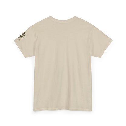Tennis - King of the Court Card Tee — Sleeve Print Vintage Playing Card Graphic T-Shirt