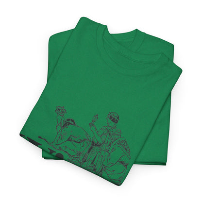 Wise Guys Unisex Heavy Cotton Tee - Stylish Graphic Tee for Casual Wear