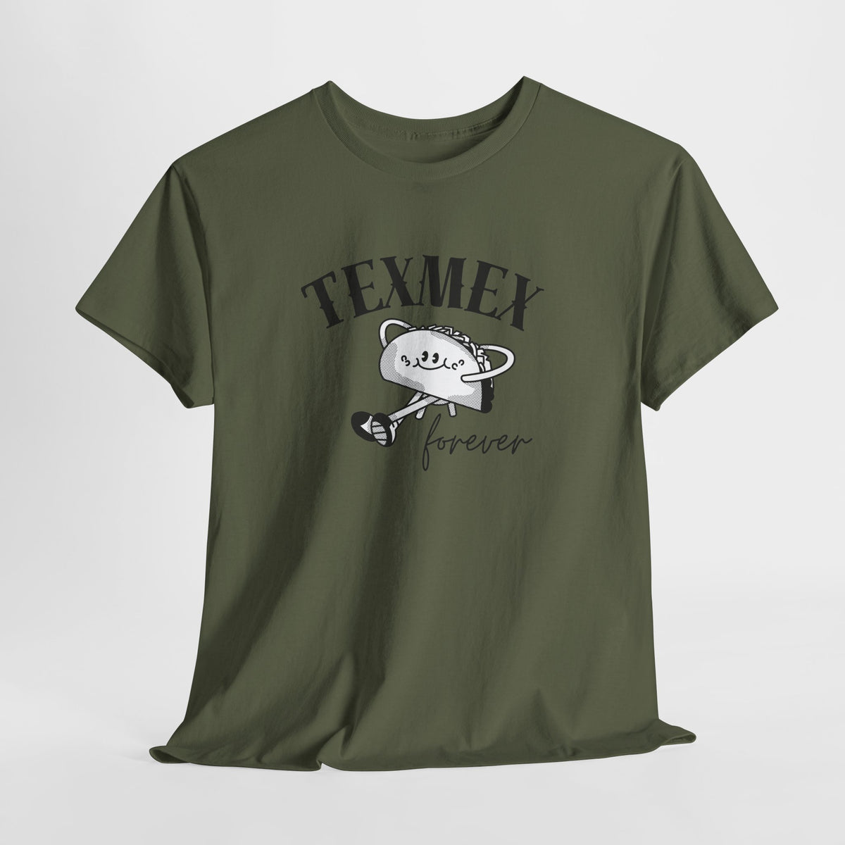 TexMex Forever - Taco // Unisex Heavy Cotton Tee - Fun & Flavorful Graphic Shirt