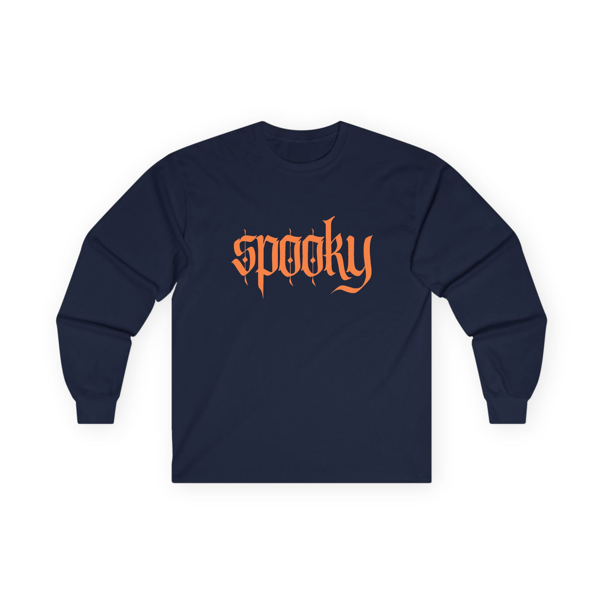 Spooky Graphic Tee — Halloween Long Sleeve T‑Shirt